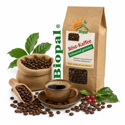 500g Röstkaffee 100% arabica Äthiopien schonend geröstet von Biopal®
