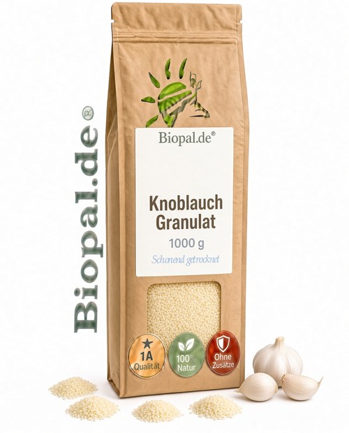 Knoblauch Granulat 1 kg Biopal 1A Qualität
