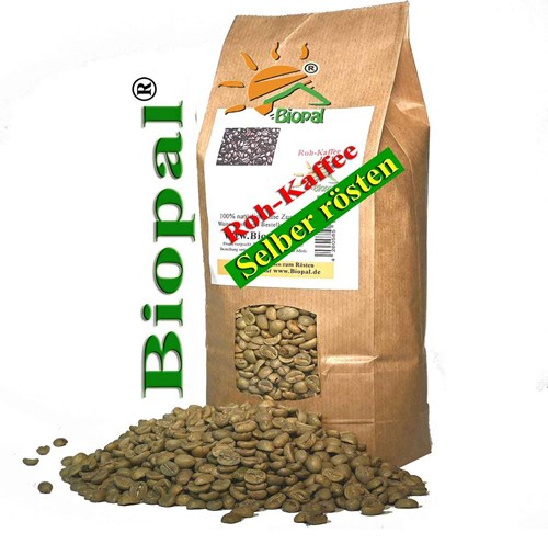 Kolumbien SUPREMO 1 kg Roh - Kaffee - Bohnen zum selber rösten Biopal®